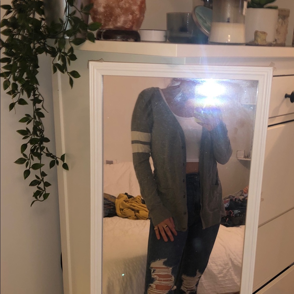 80s style cardigan